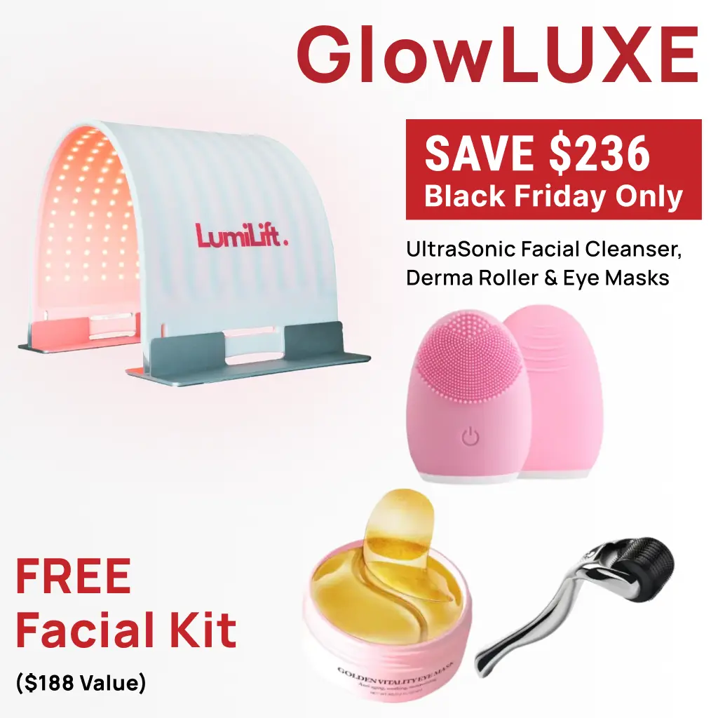 GlowLUXE – 7-Light LED Device + FREE Skin Kit Included