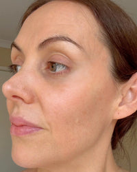 Rochelle after 4 weeks of GlowLUXE