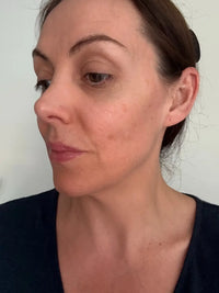 Rochelle before using GlowLUXE